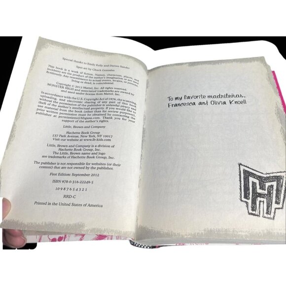 Monster High Ghoulfriends Forever by Gitty Daneshvari (2012, Hardcover) - Used - Picture 5 of 5